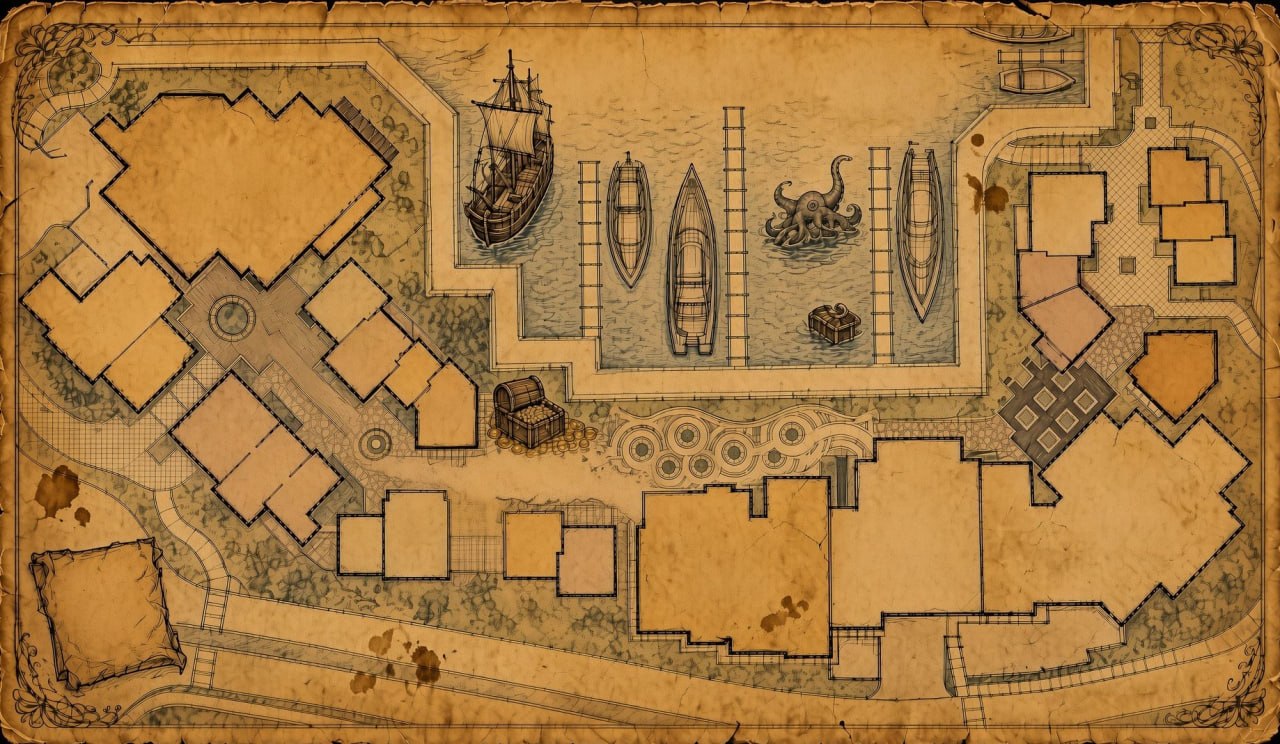 Marina Village map